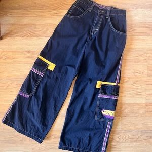 RARE vintage JNCO ripstop 100% Cotton Raver Pants circa 1998